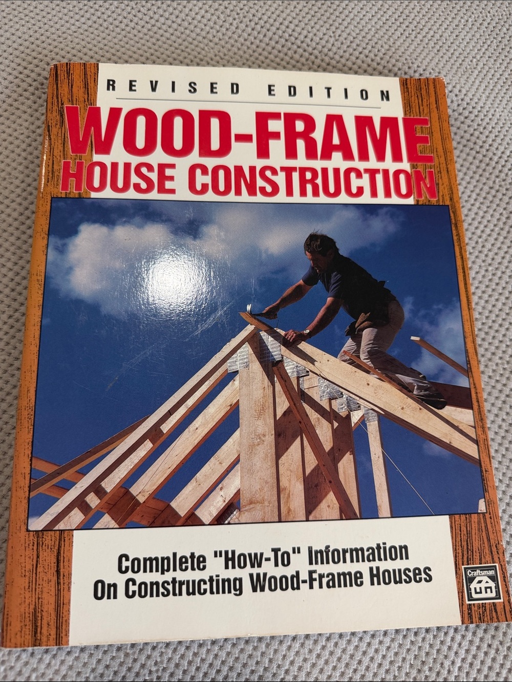 Wood-Frame House Construction - Revised Edition (Blue Cover)